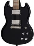Epiphone Power Players SG Dark Matter Ebony with Bag and Accessories Body View